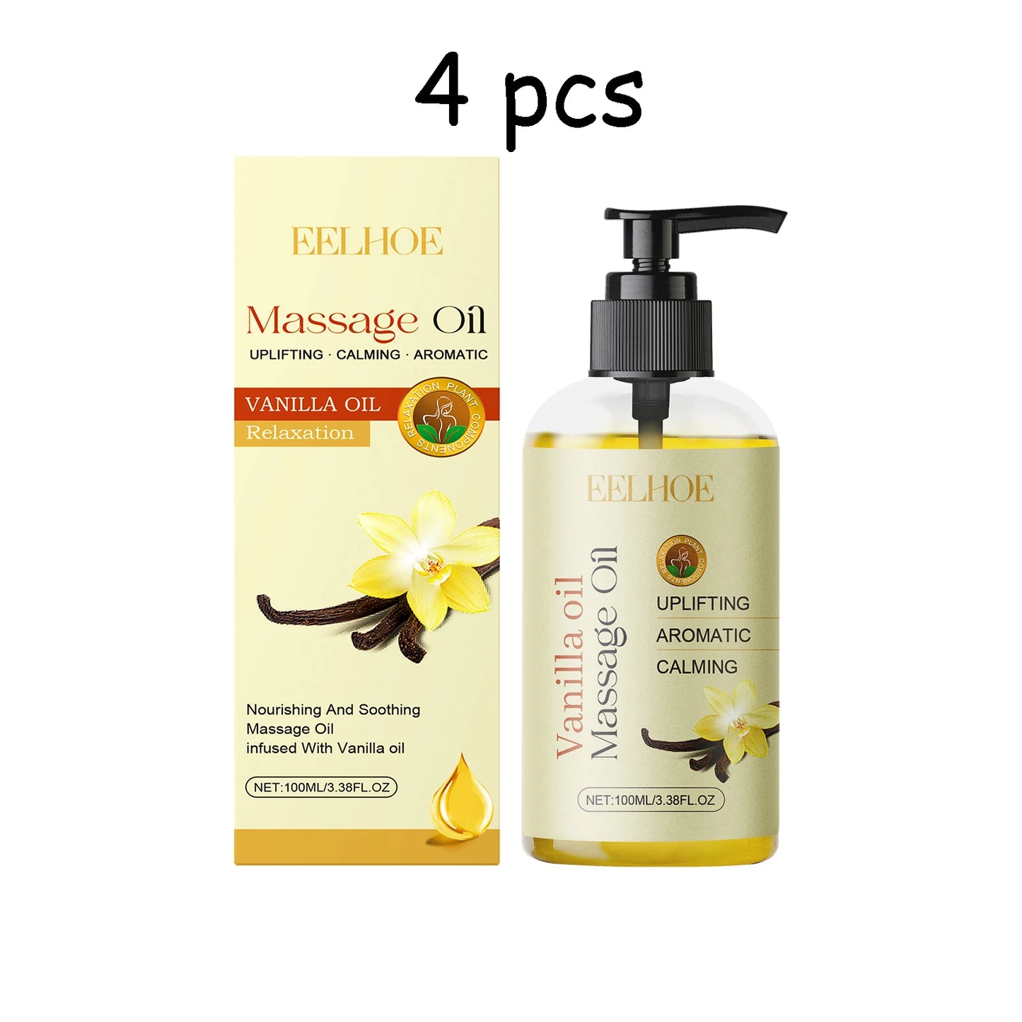 Vanilla Body Massage Oil