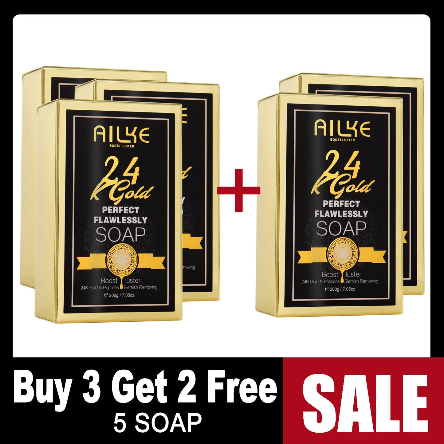Gold Foil Whitening Soap