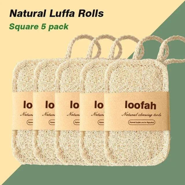 Natural Luffa Dish Scrub Sponge