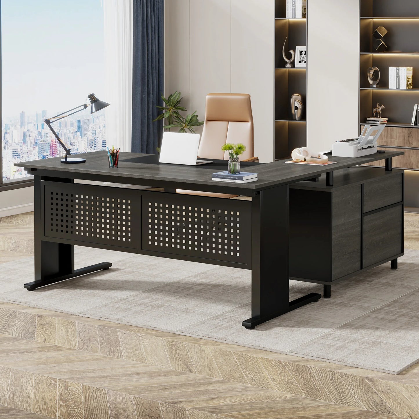 63 Inch Executive Desk