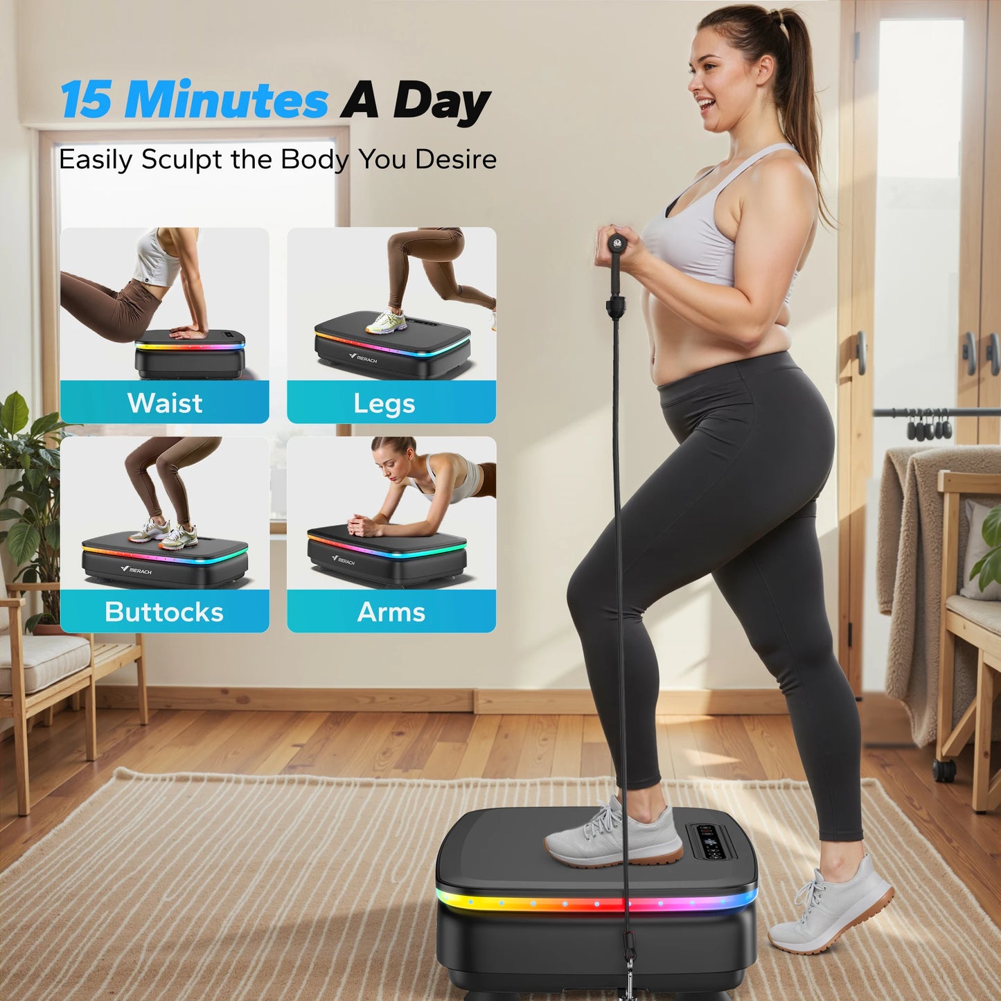 Exercise Vibration Plate Machine