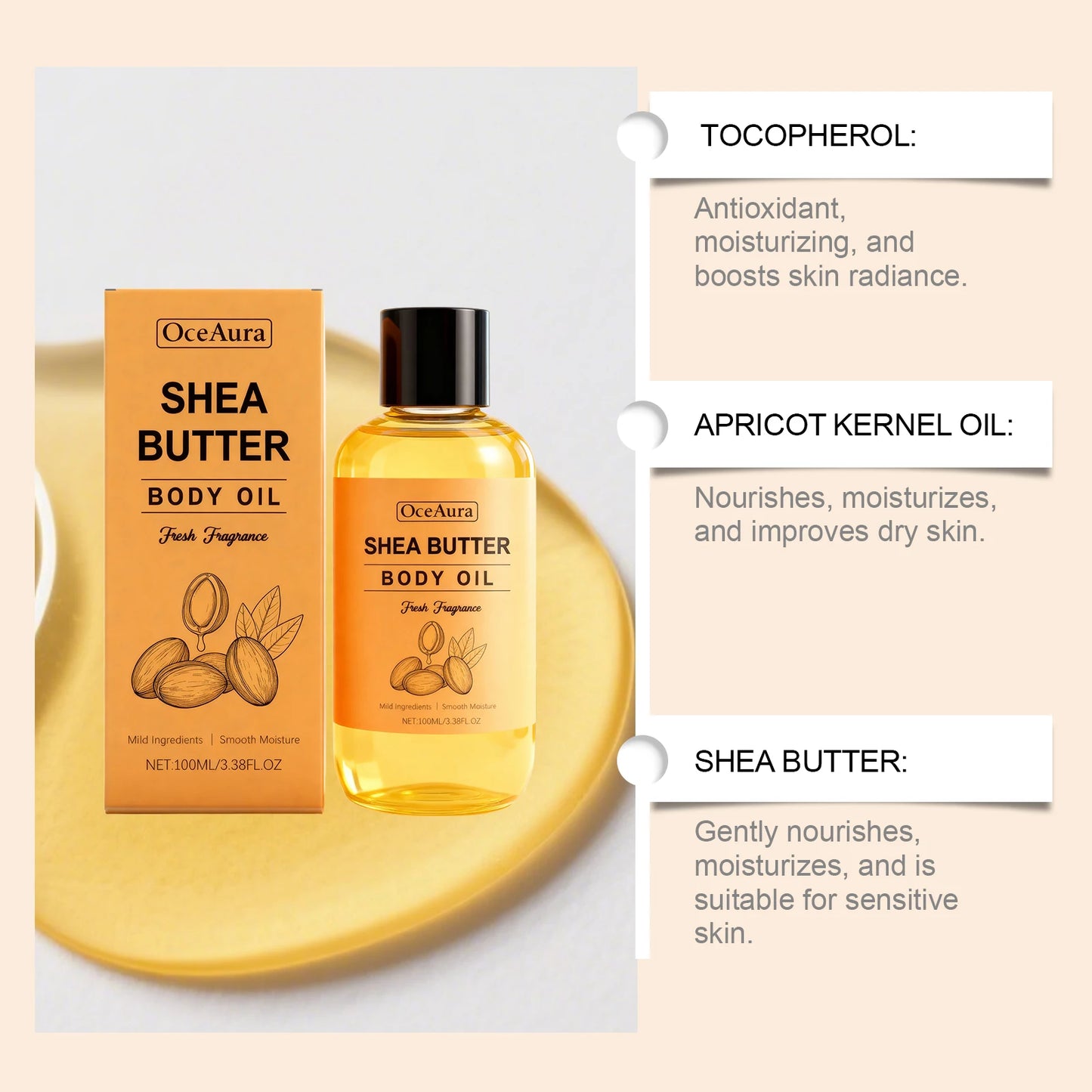 Shea Butter Body Oil