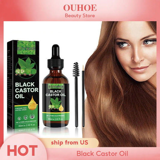 Organic Black Castor Oil