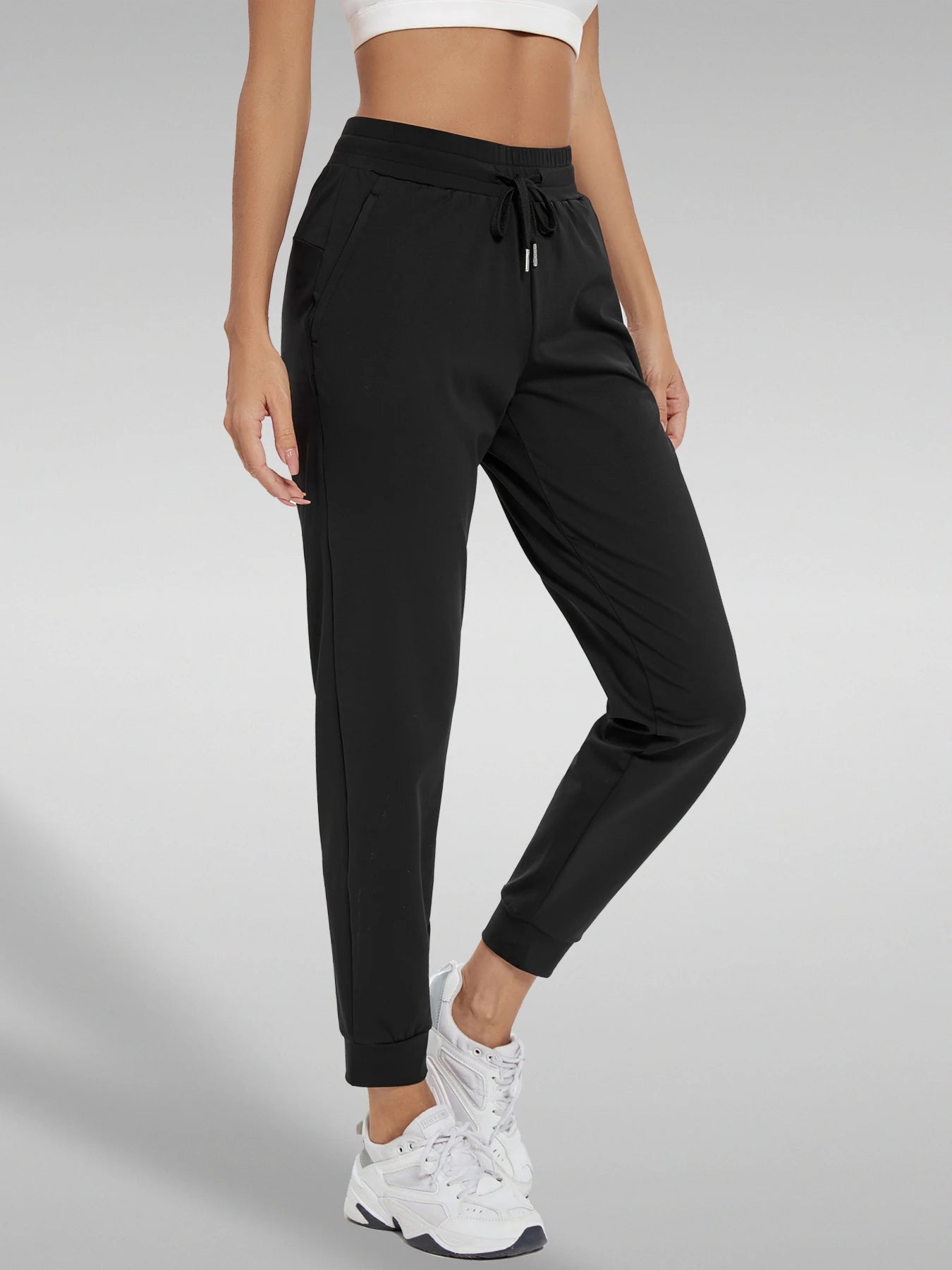 Womens High Waisted Joggers