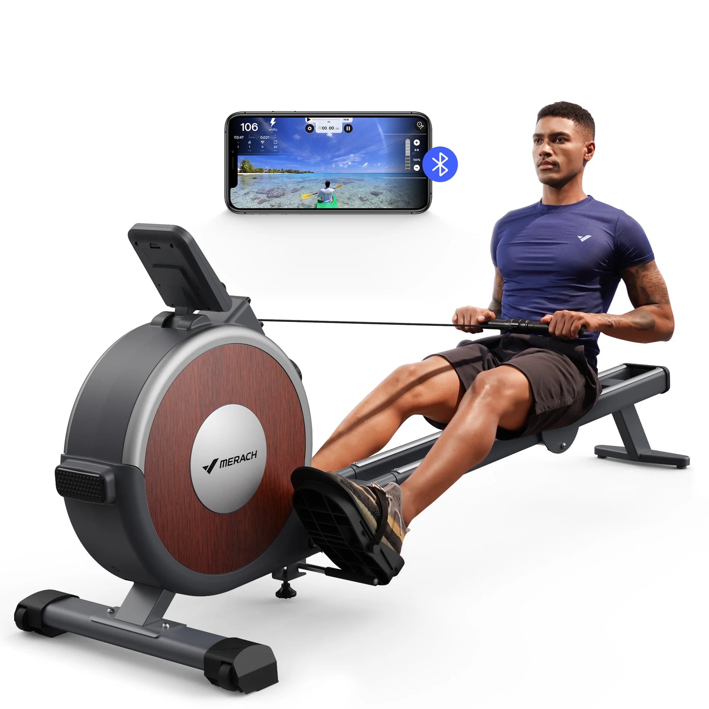 Magnetic Rower Machine