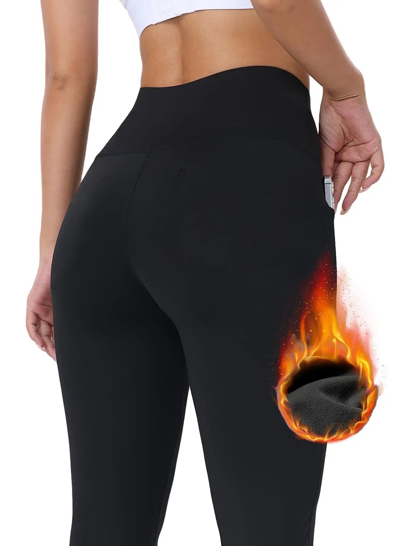 Women's Fleece Yoga Pants