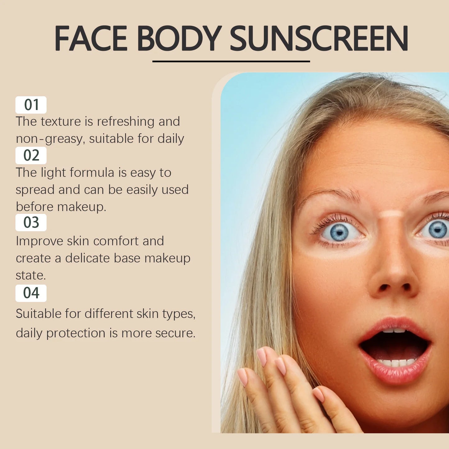 Beef Tallow Sunscreen Cream