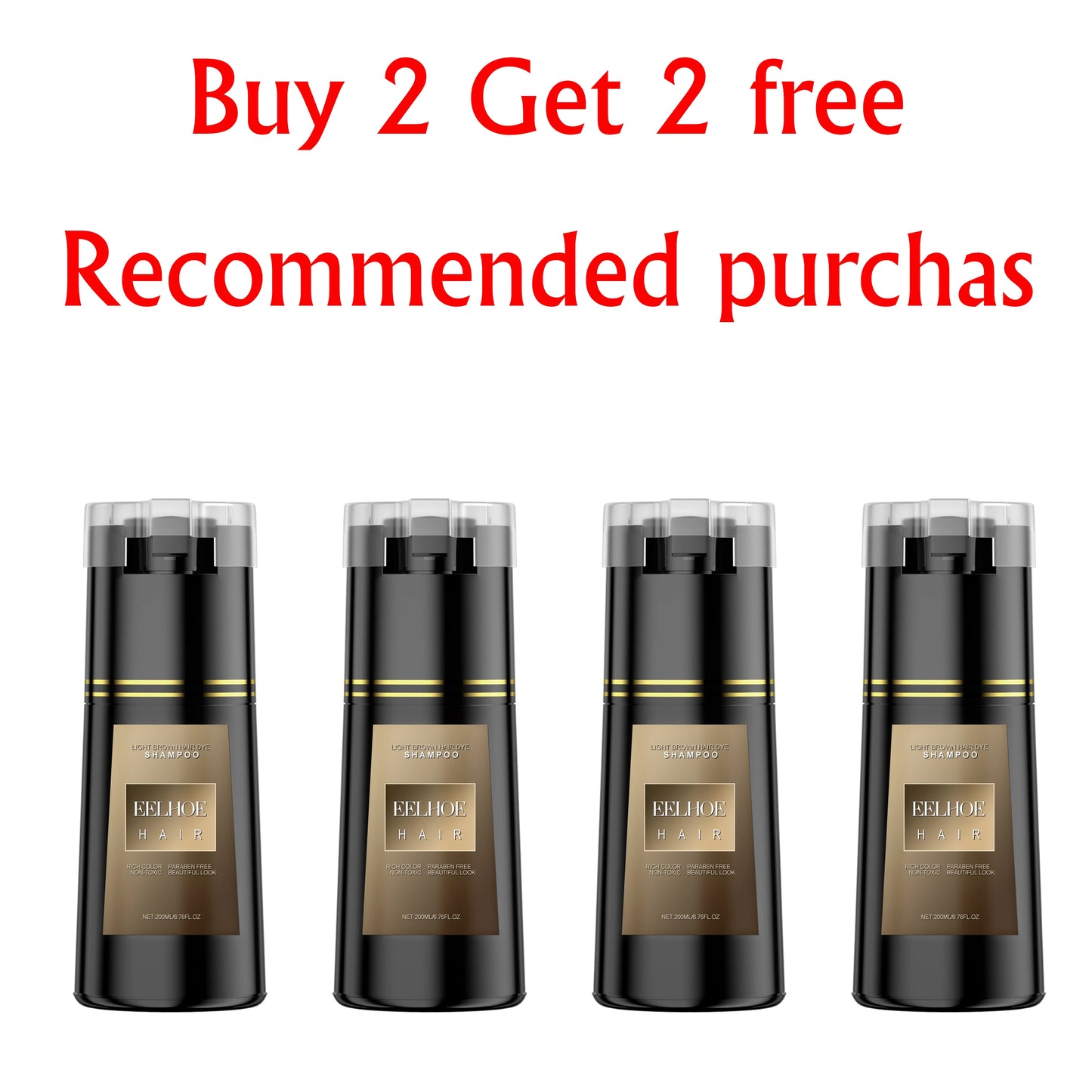 Nonirritating Hair Dye Shampoo