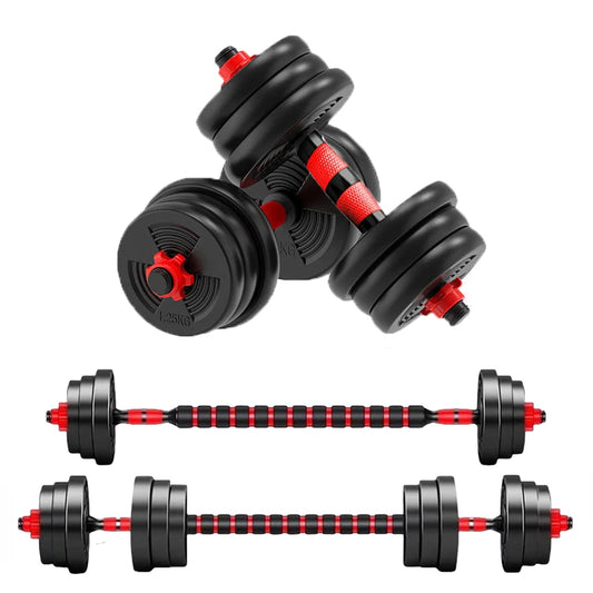 Adjustable Dumbbell Barbell Set