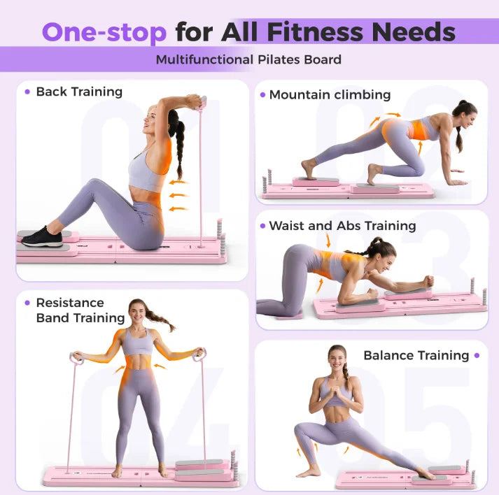 Folding Pilates Board Reformer