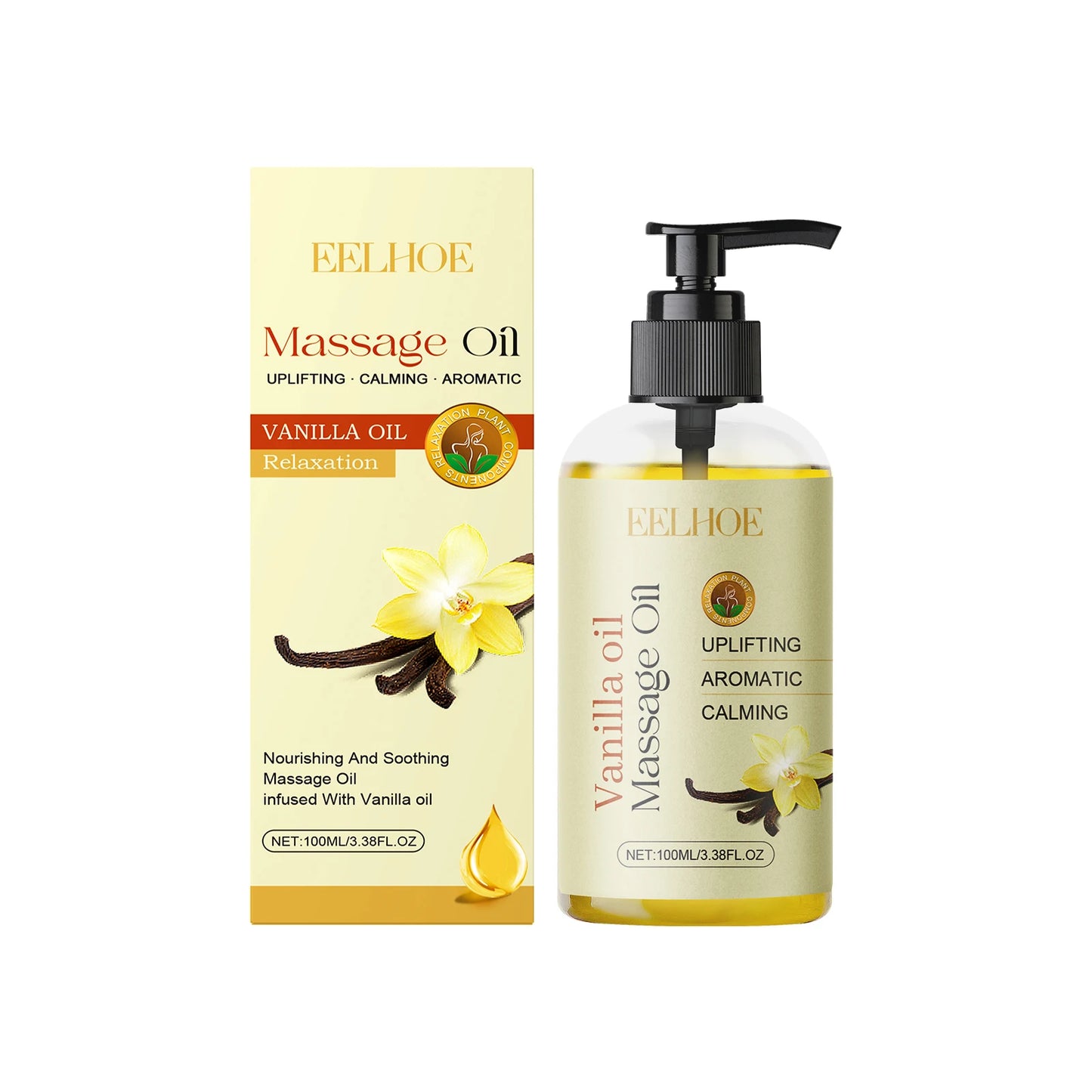 Vanilla Body Massage Oil