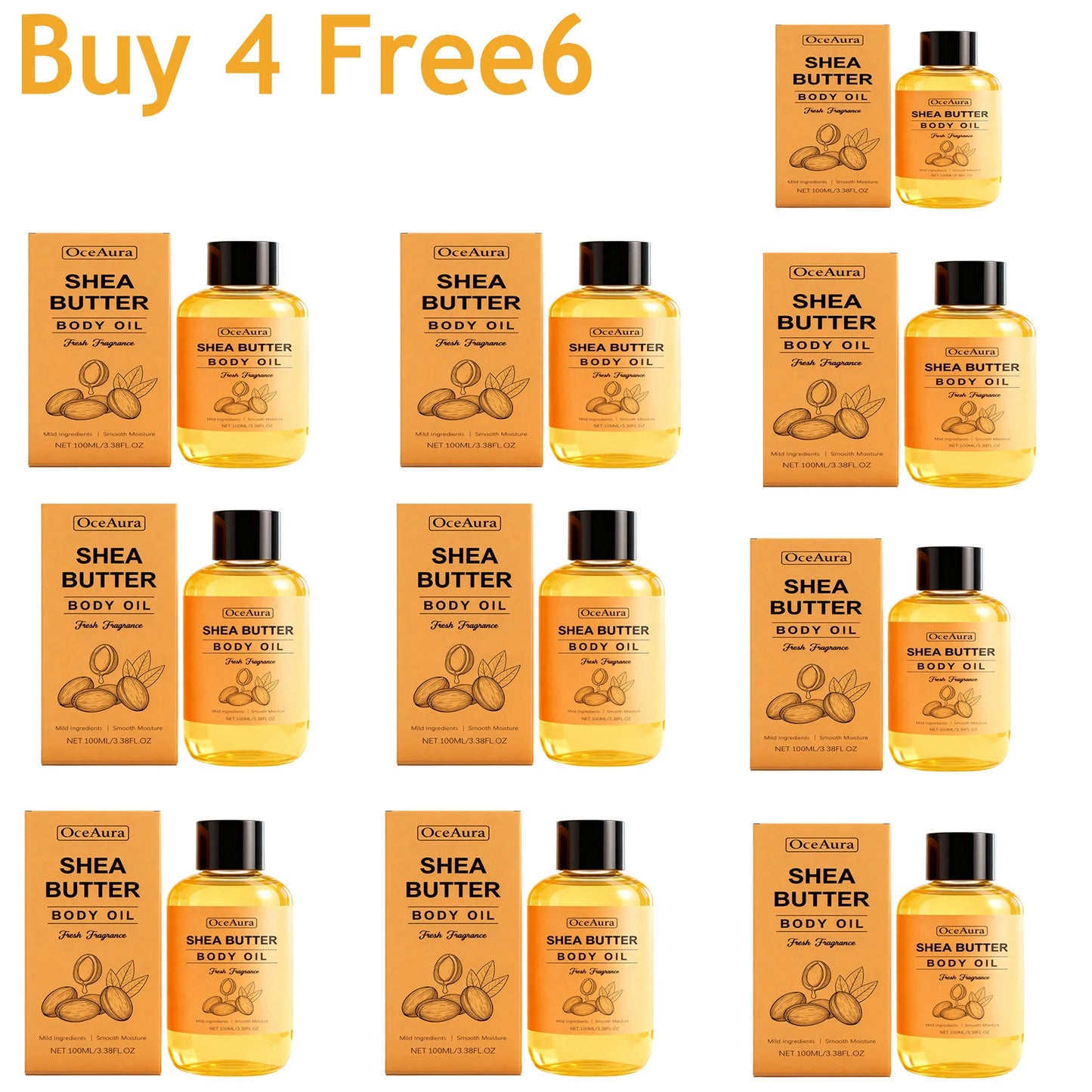 Shea Butter Body Oil