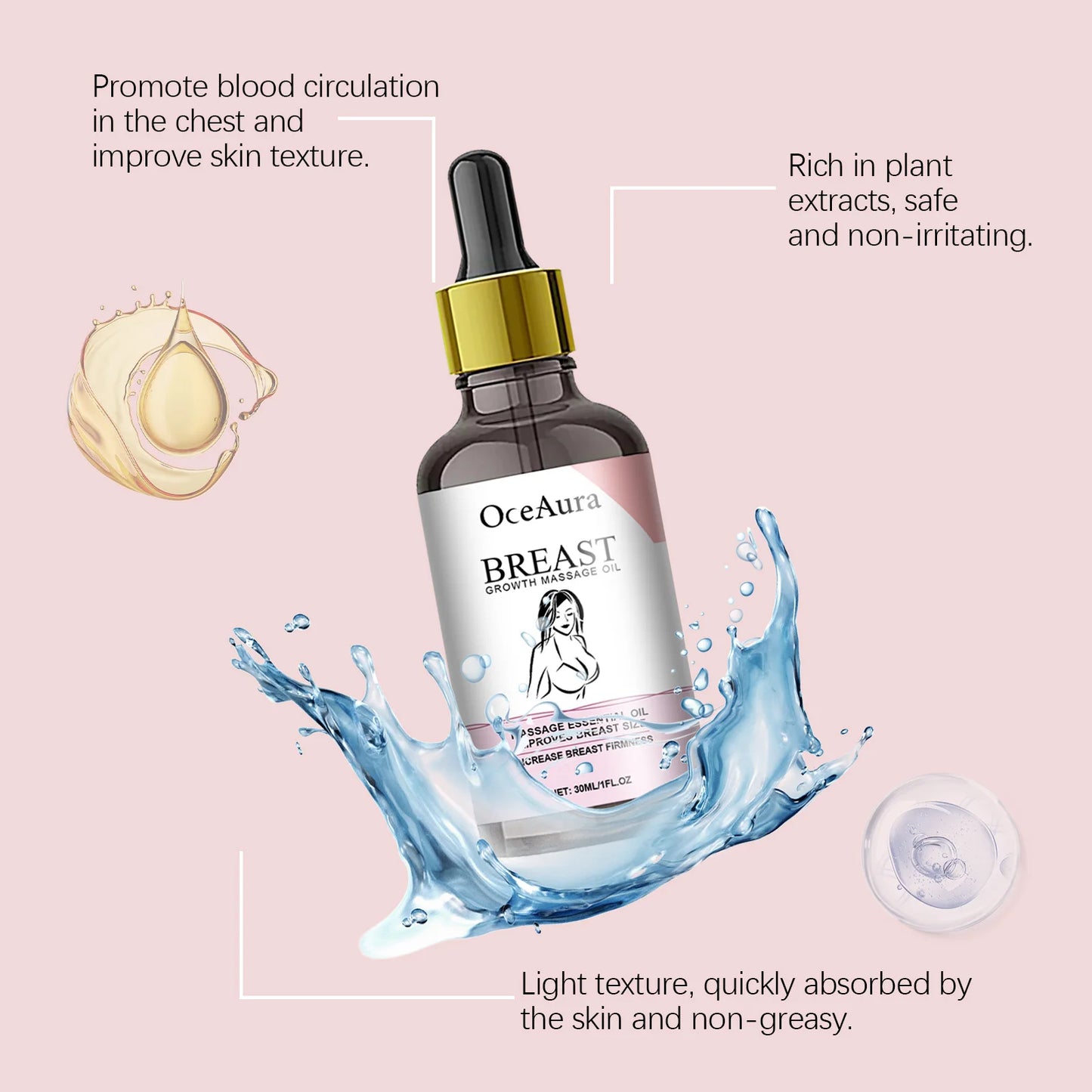 Breast Massage Oil