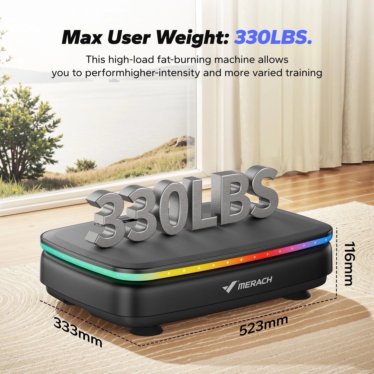 Exercise Vibration Plate Machine