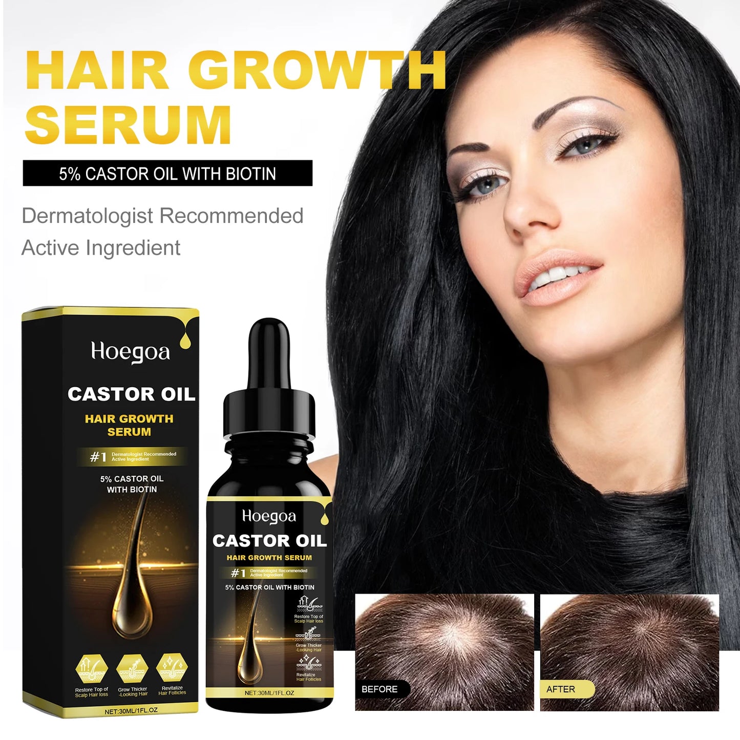 Castor Oil For Hair