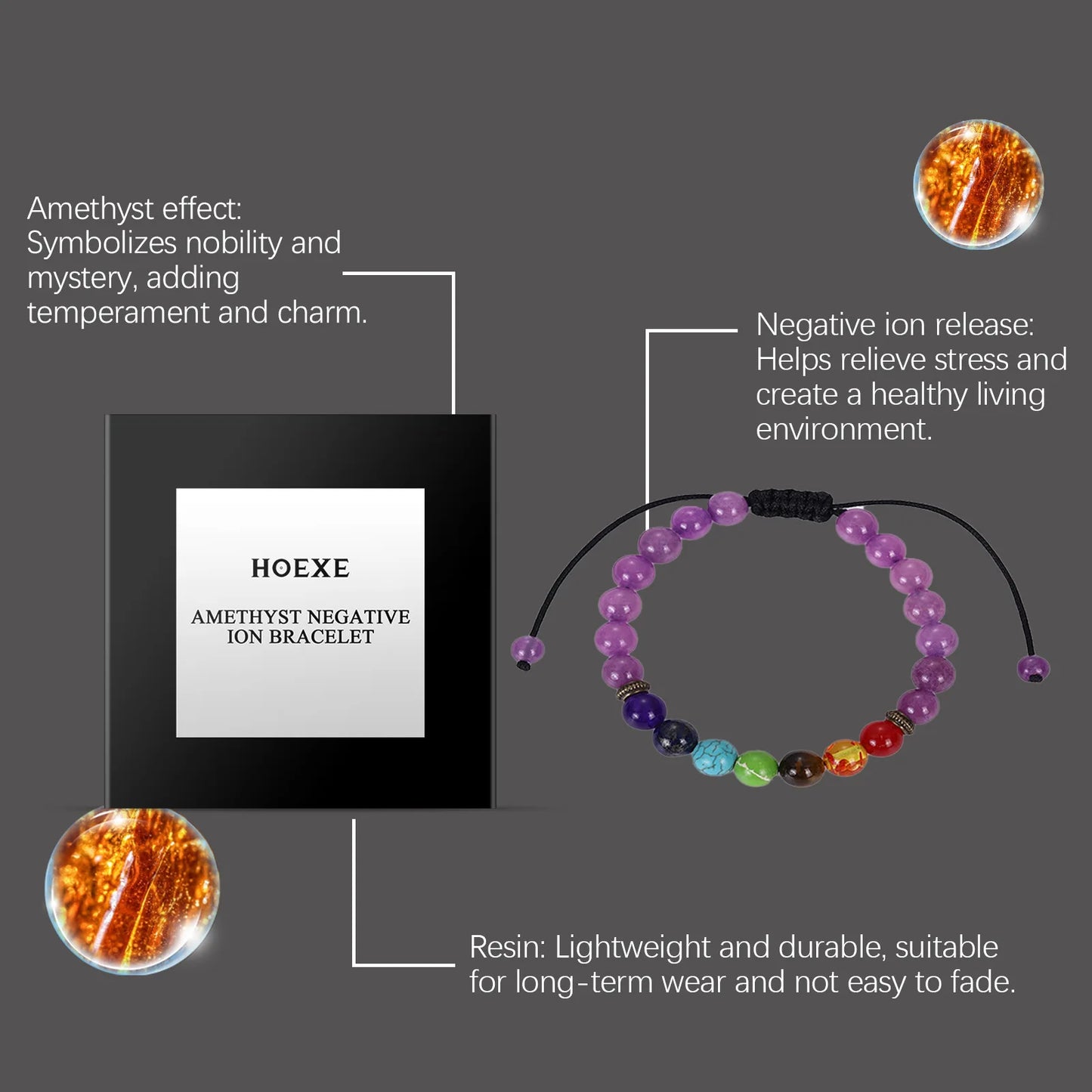 7 Chakra Beaded Bracelet