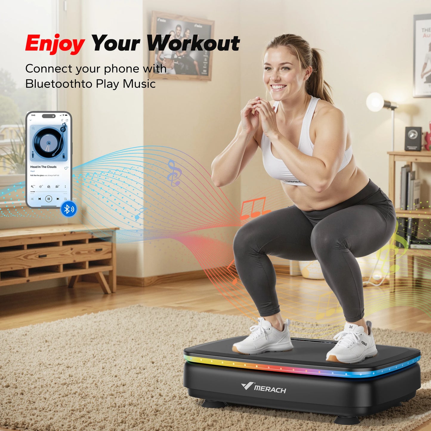 Exercise Vibration Plate Machine