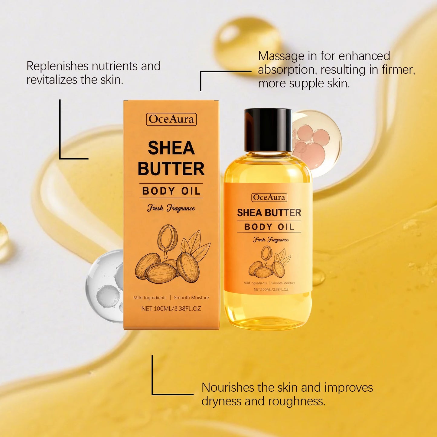 Shea Butter Body Oil