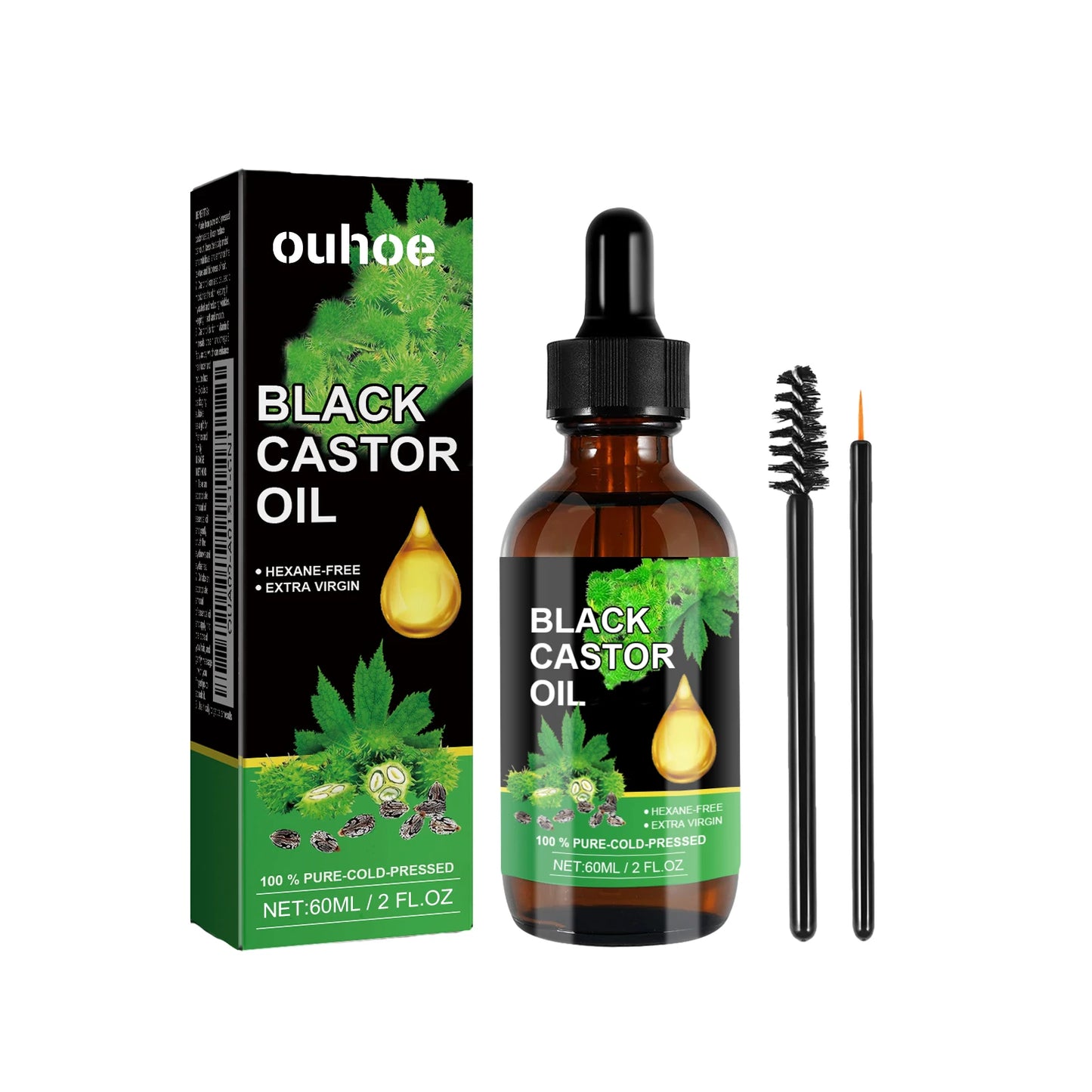 Organic Black Castor Oil