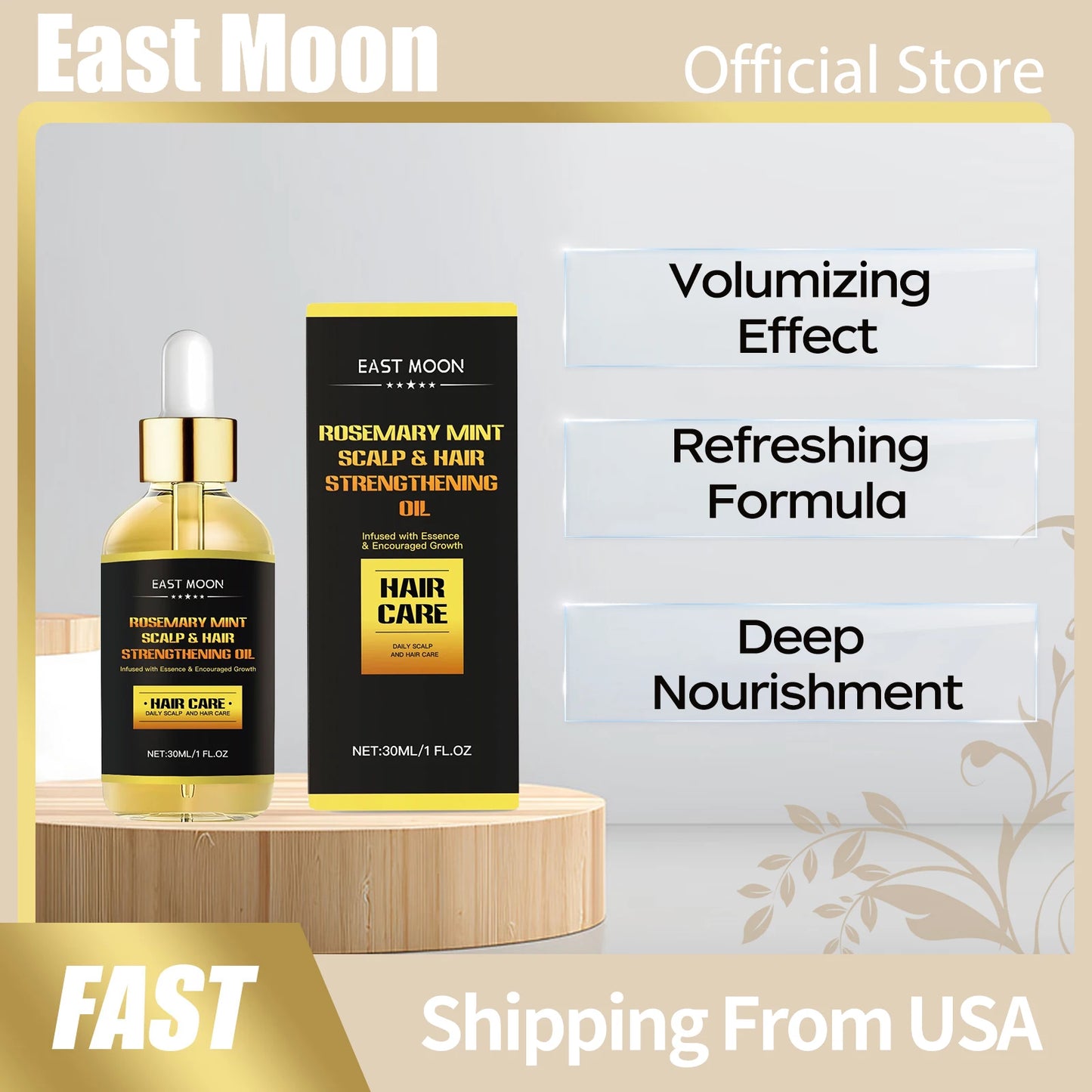 Essential Oil Hair Repair