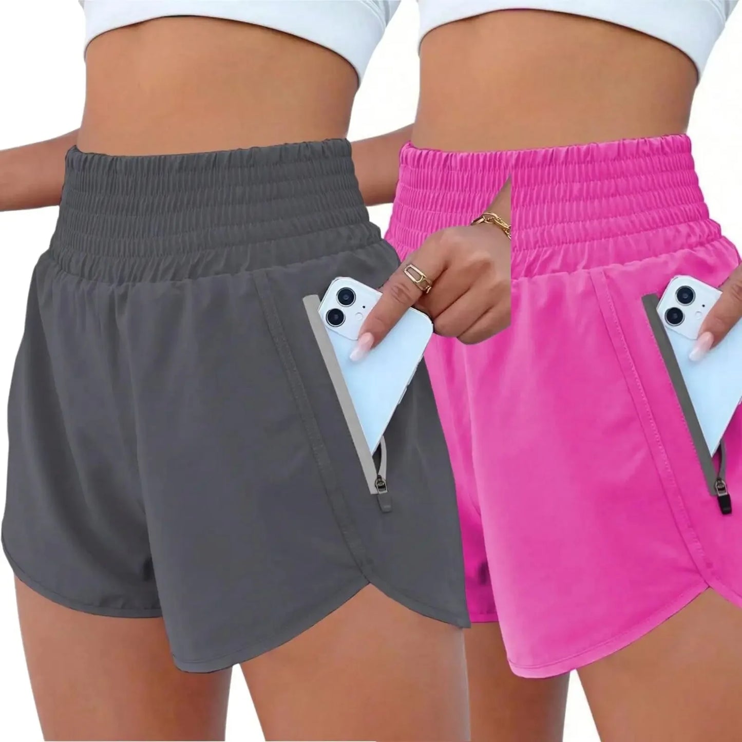 2 Pack Yoga Shorts