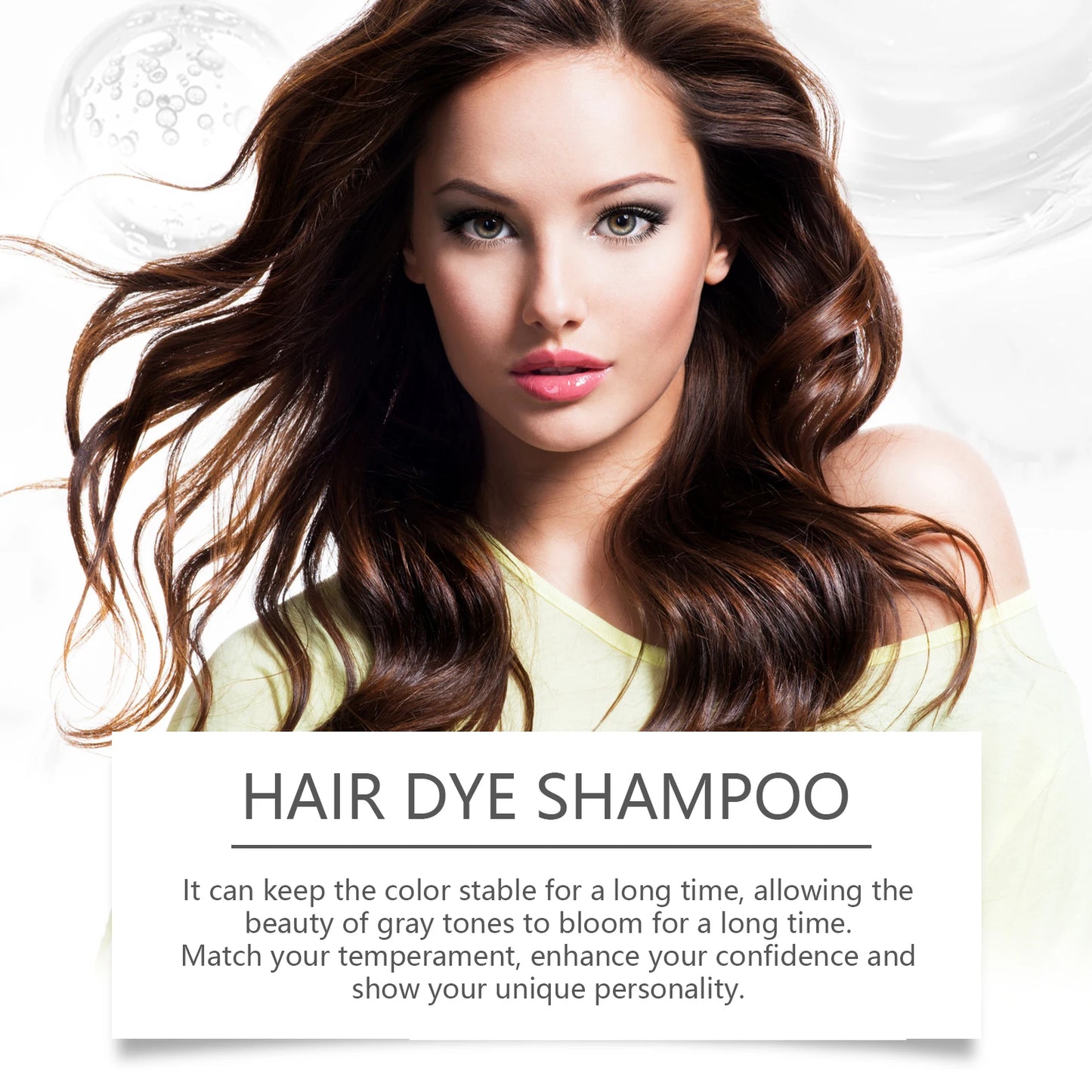 Nonirritating Hair Dye Shampoo