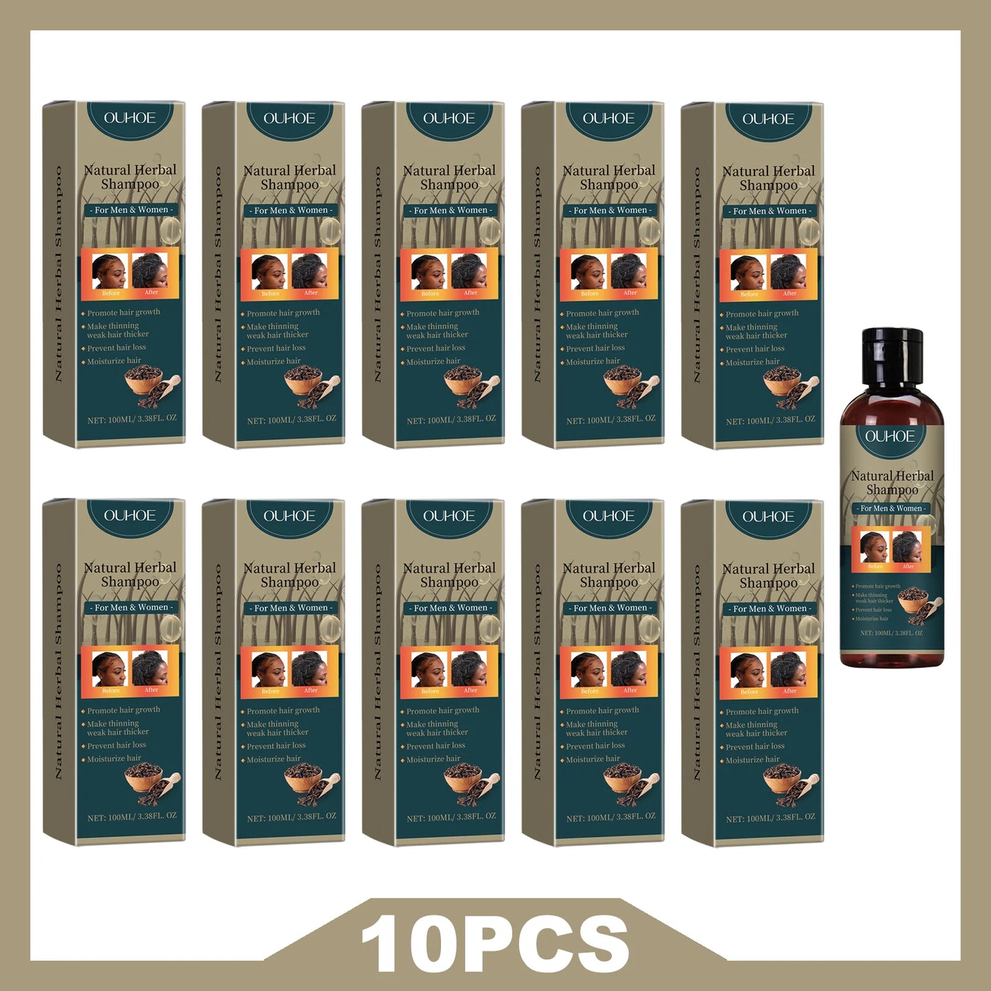 Natural Herbal Shampoo