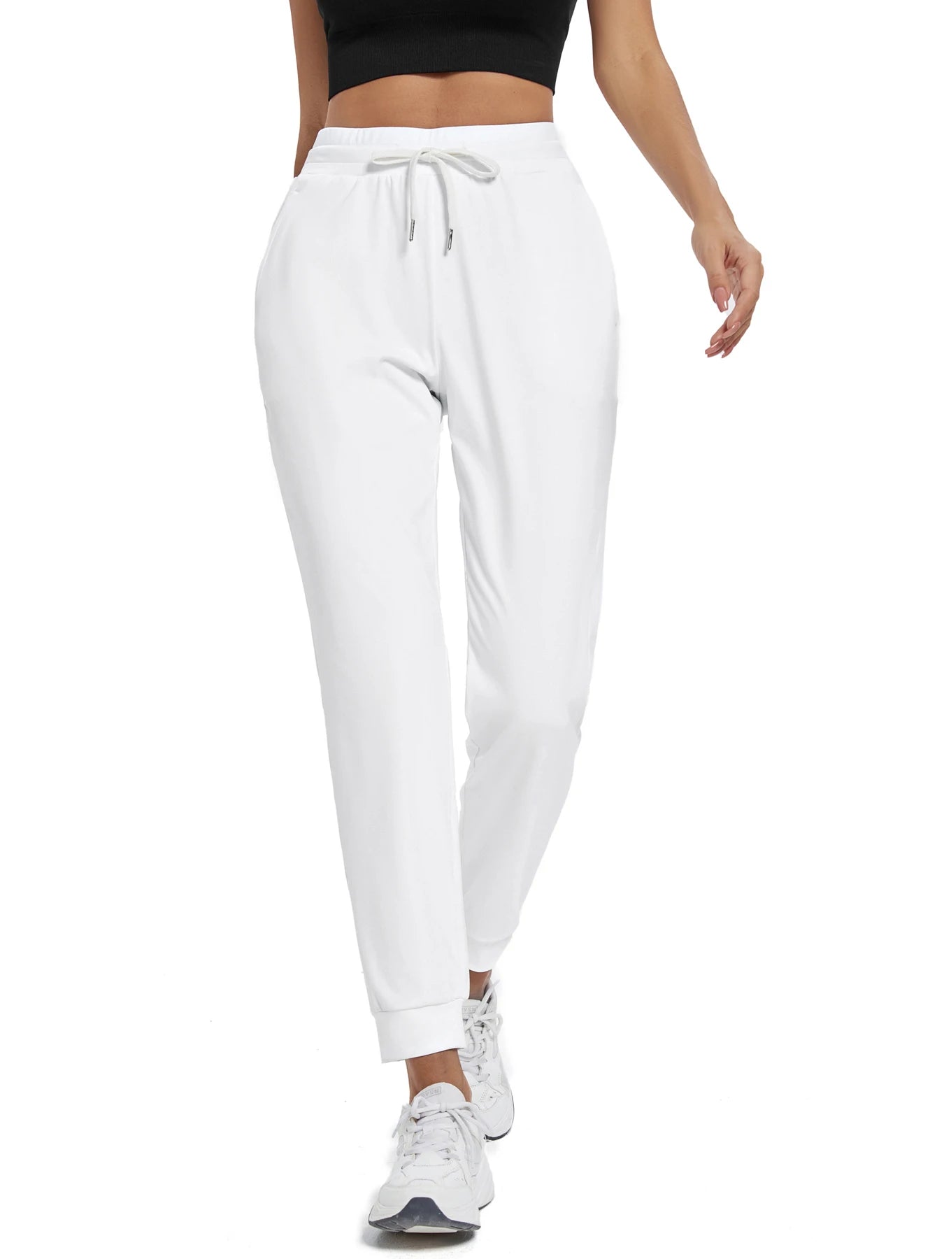 Womens High Waisted Joggers
