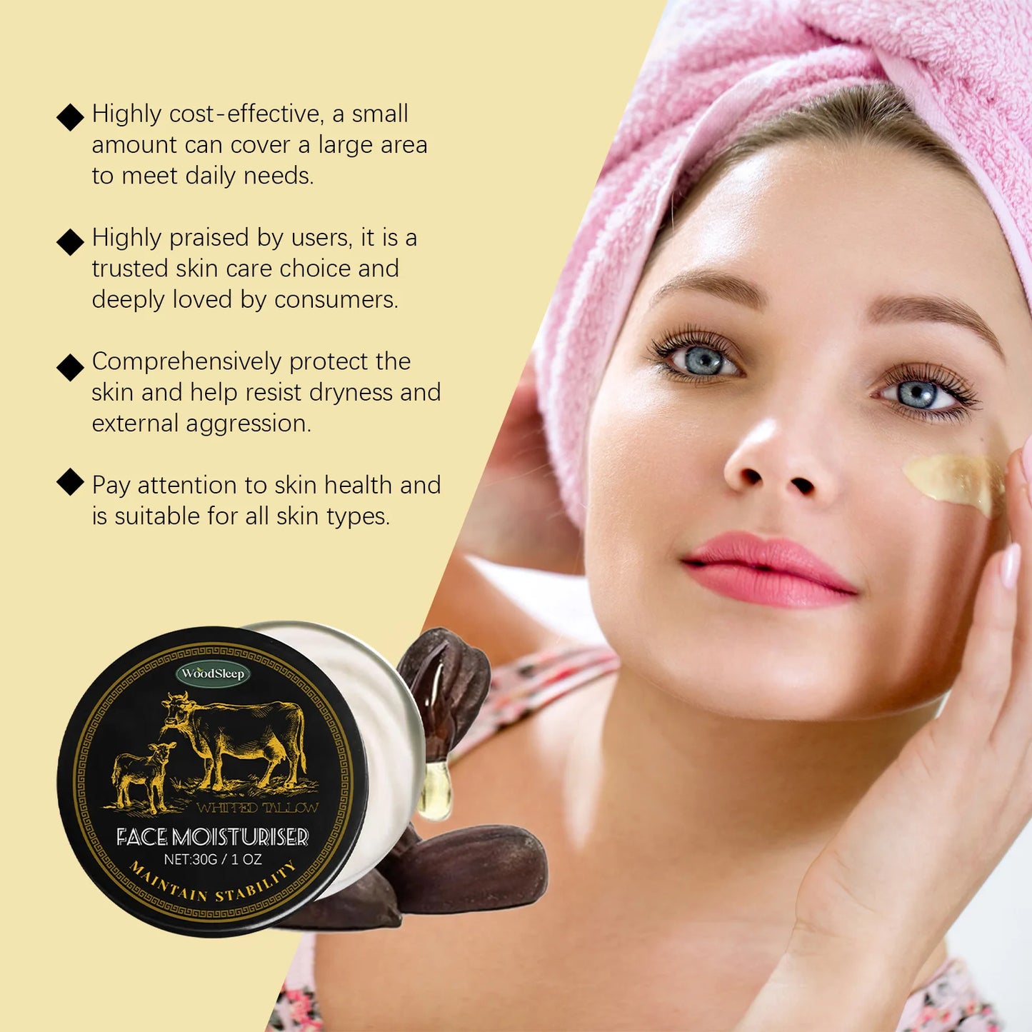 Beef Tallow Face Cream