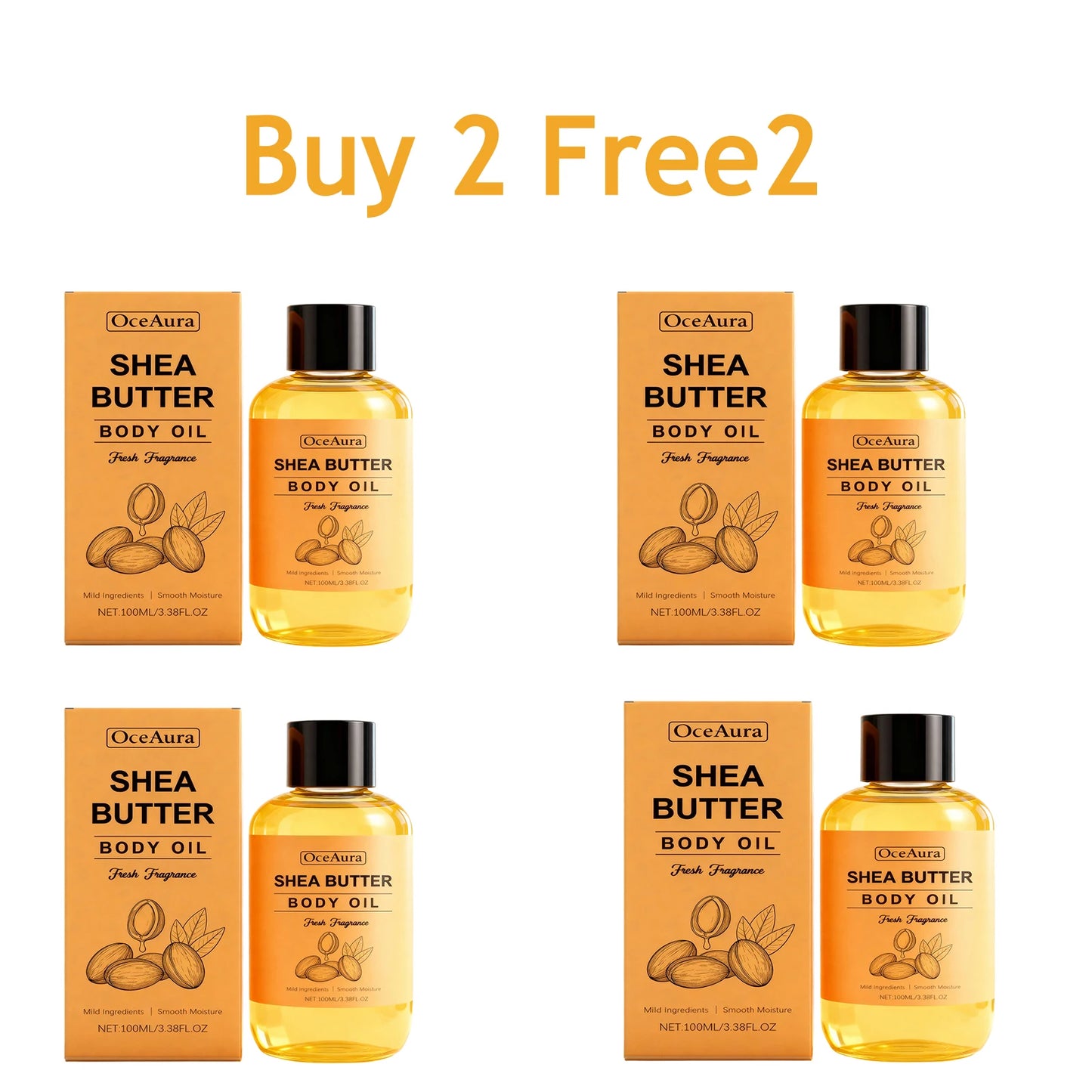 Shea Butter Body Oil