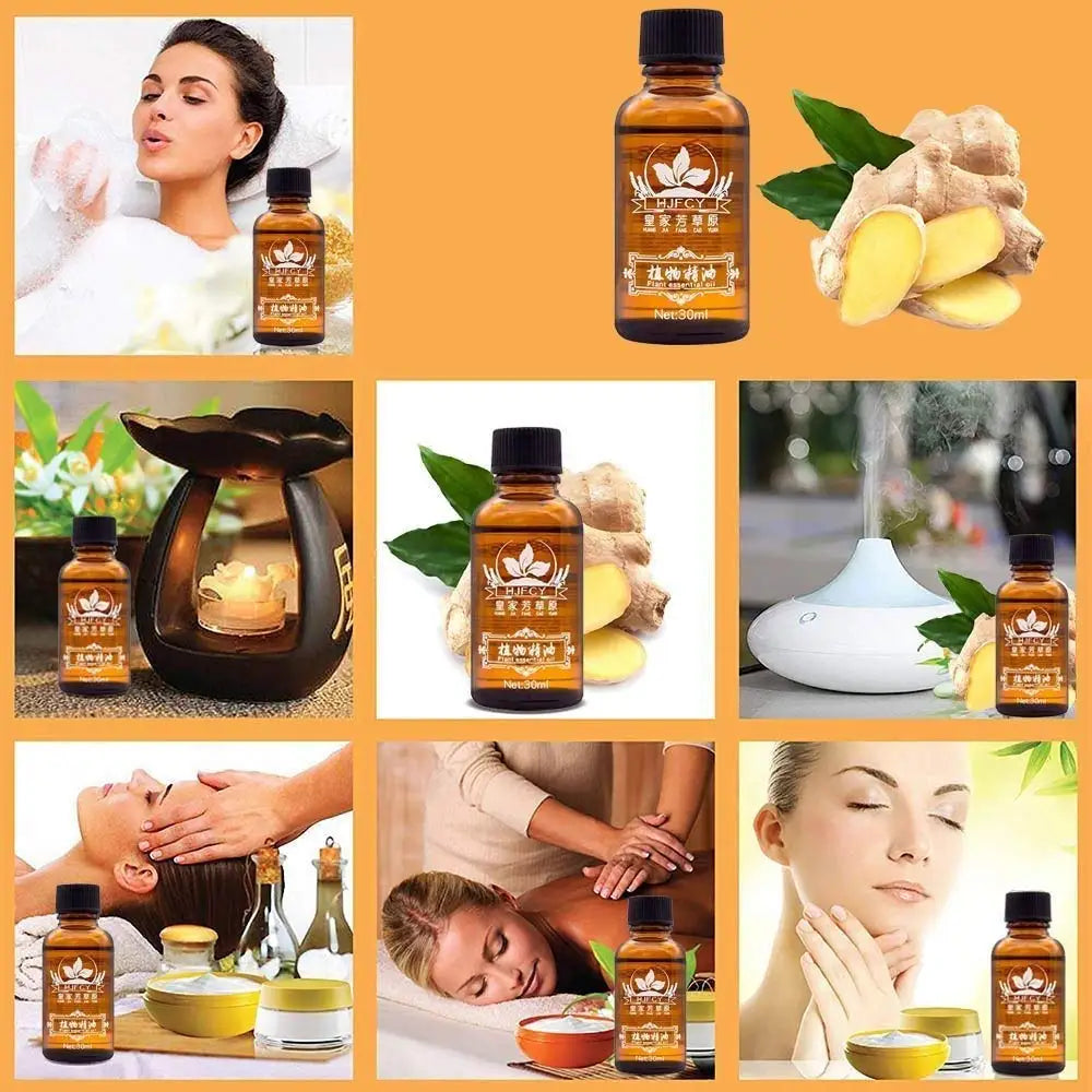 Lymphatic Drainage Ginger Oil