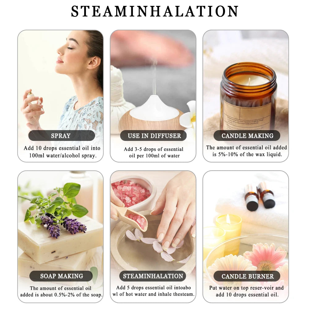 100ML Essential Oils