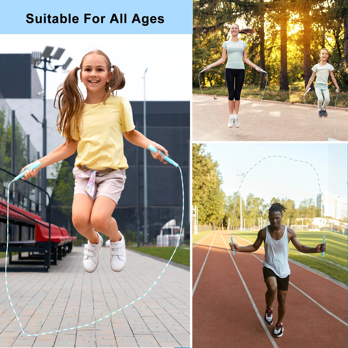 Soft Beaded Jump Rope