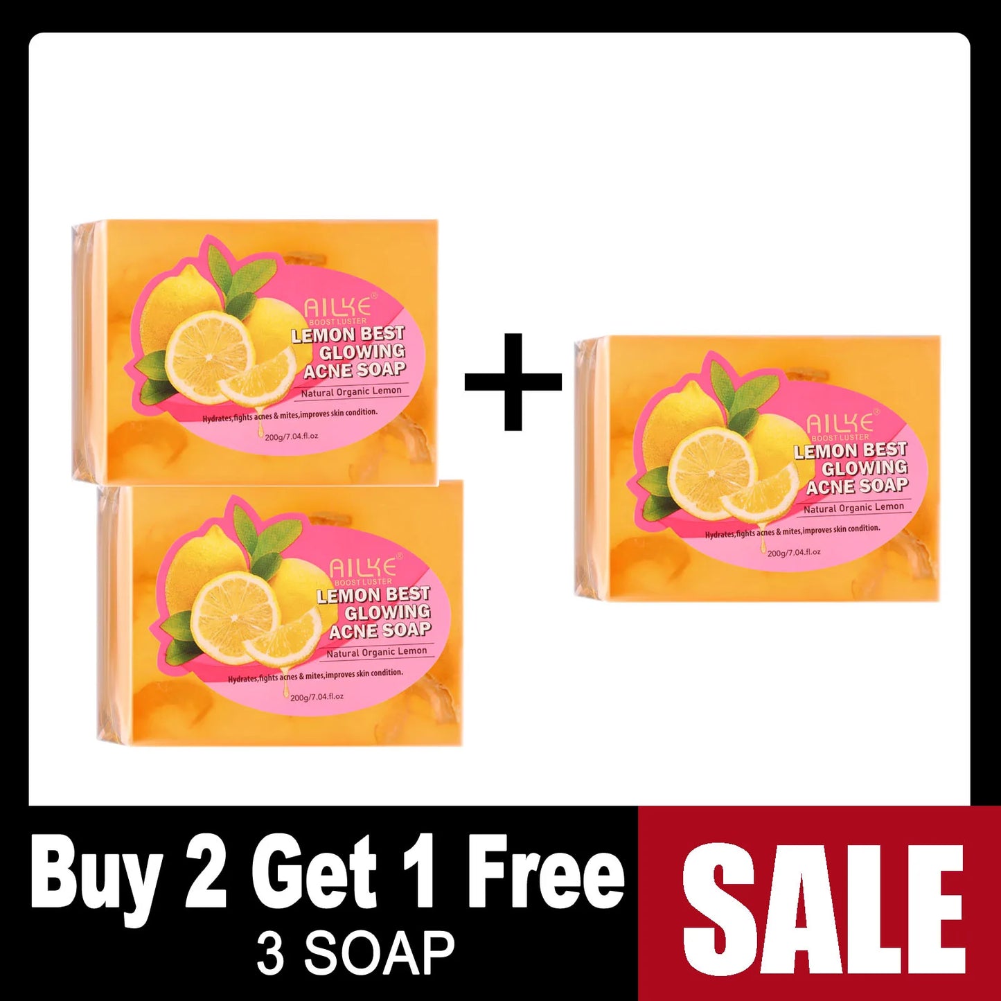 Natural Lemon Soap Bar