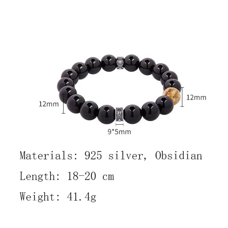 Obsidian Bracelet
