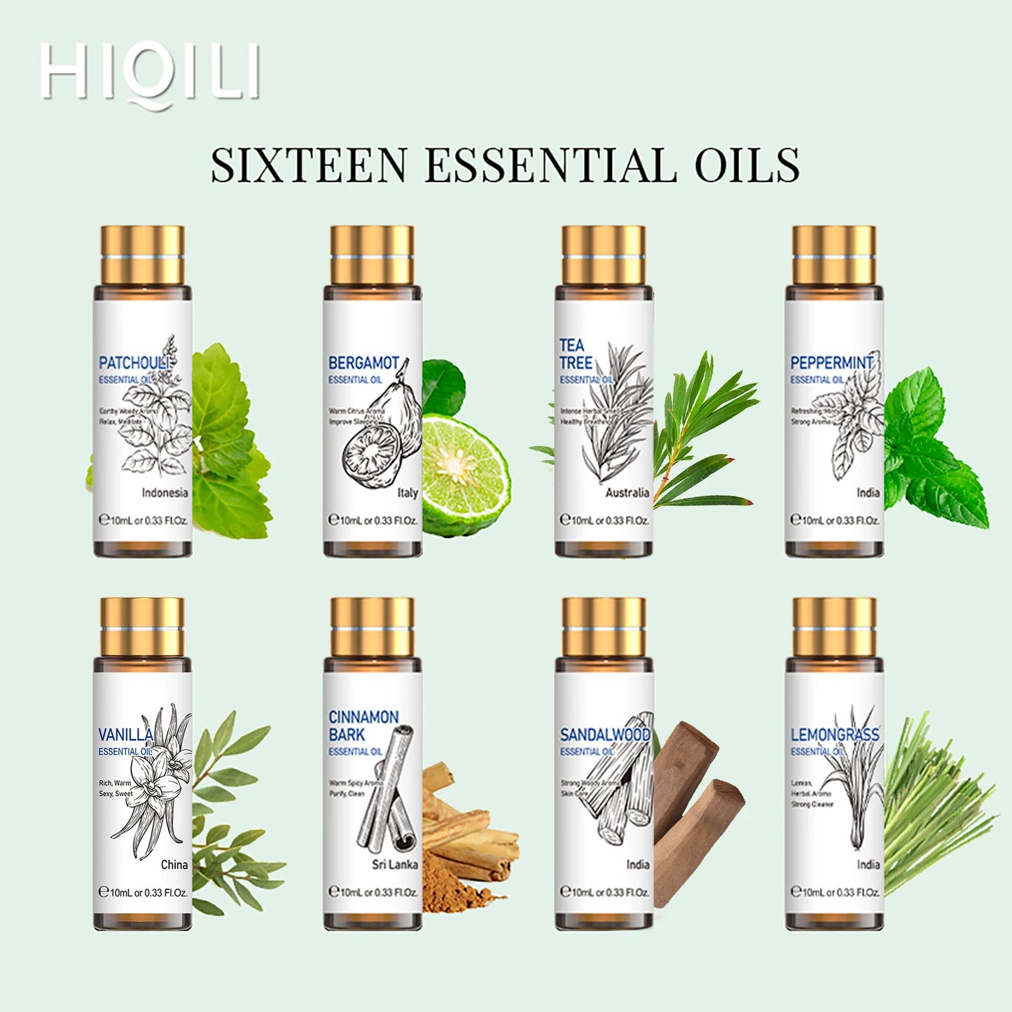 16pc Essential Oils Set