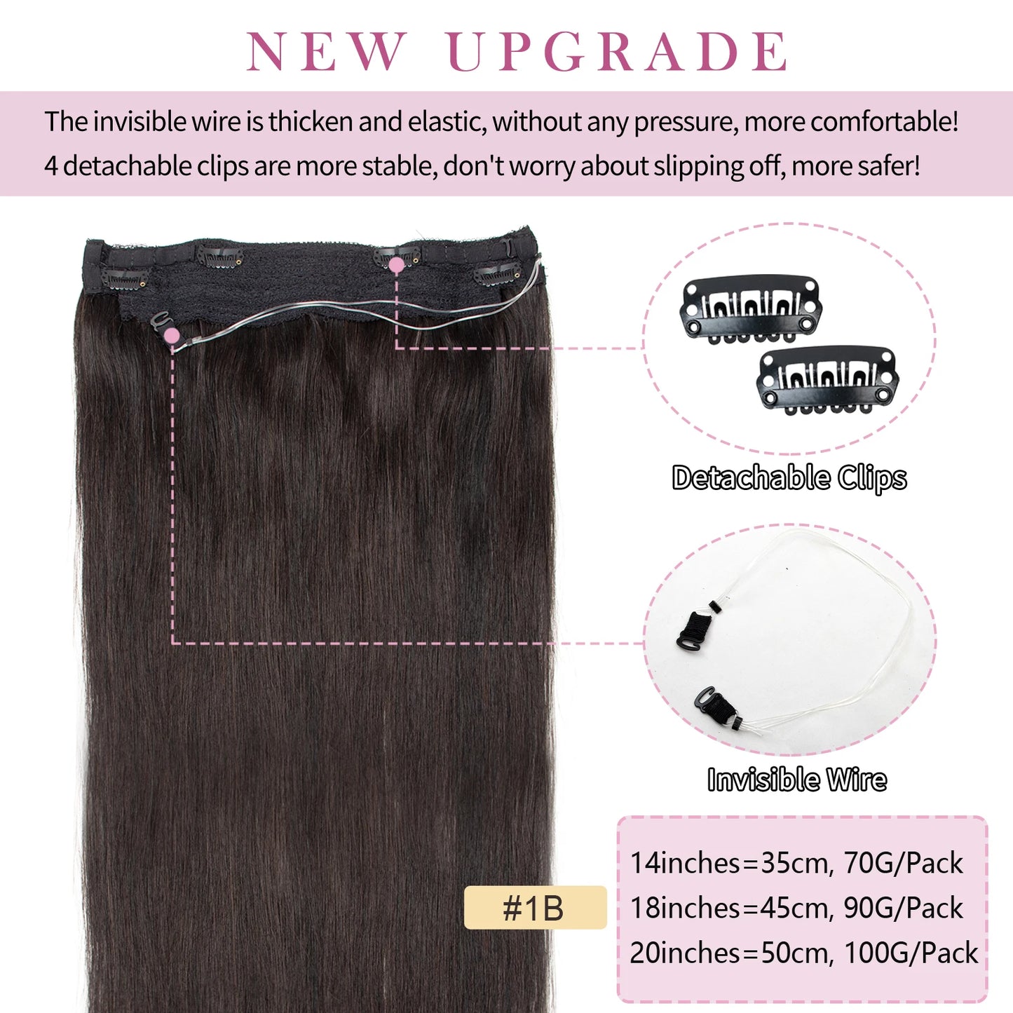 Hair Extensions 12-24 Inch