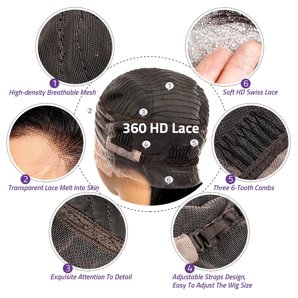 Frontal Wig Bone Straight