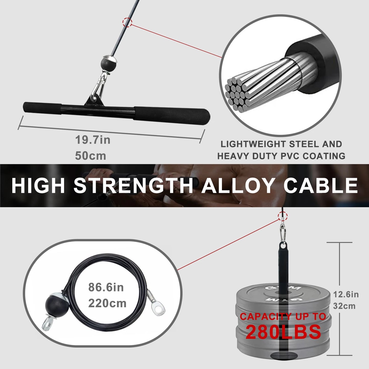 Wall Mounted Pulley System