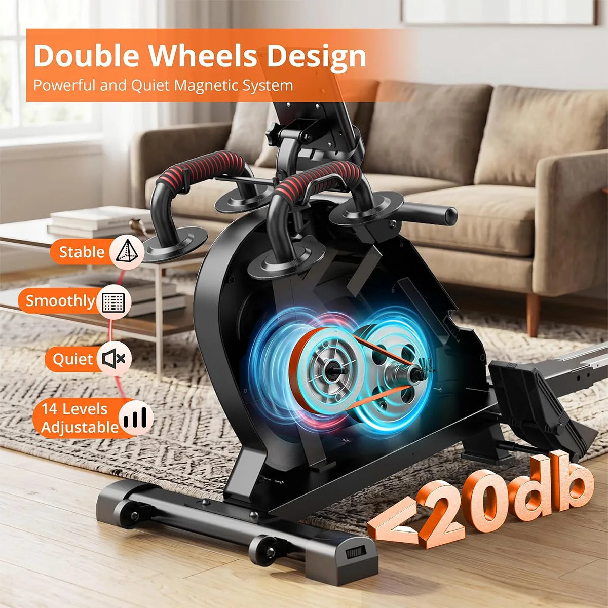 Foldable Rowing Machine