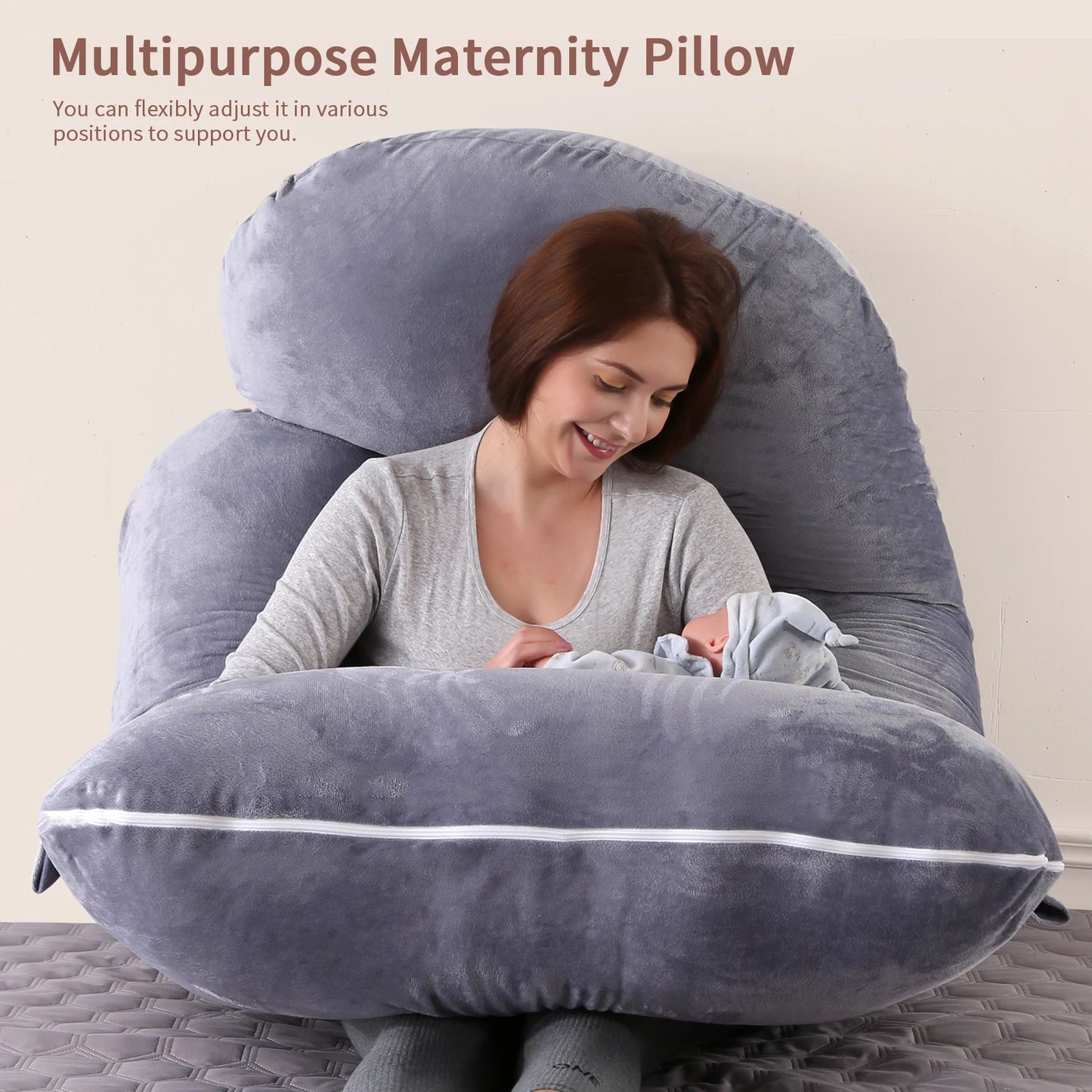 G Shaped Pregnancy Pillow