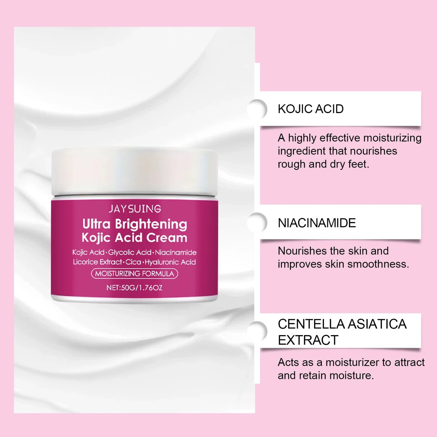 Kojic Acid Brightening Cream
