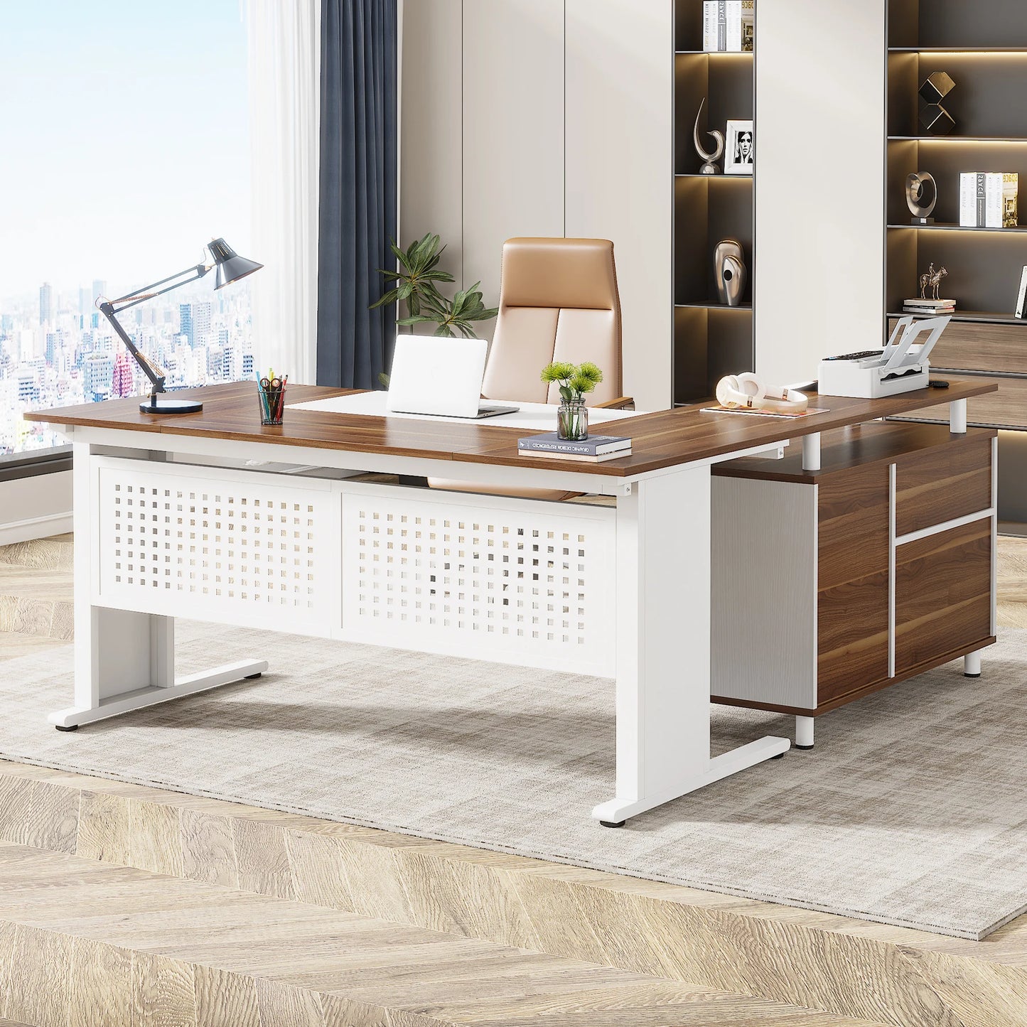 63 Inch Executive Desk