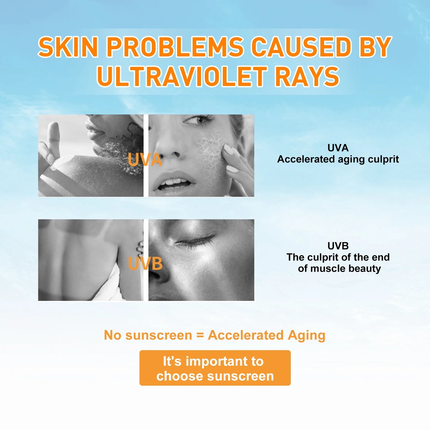 Anti UV Cream Sunscreen Lotion