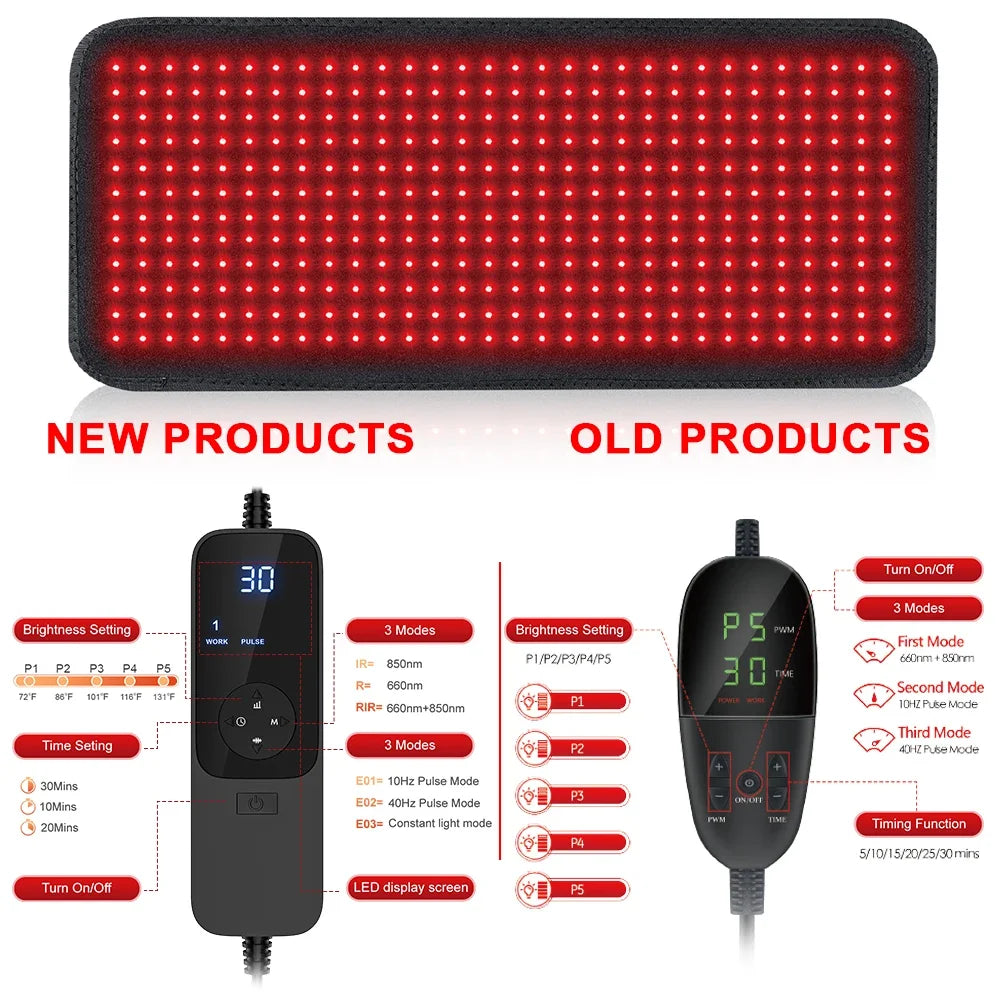 Red Light Therapy Heating Pad