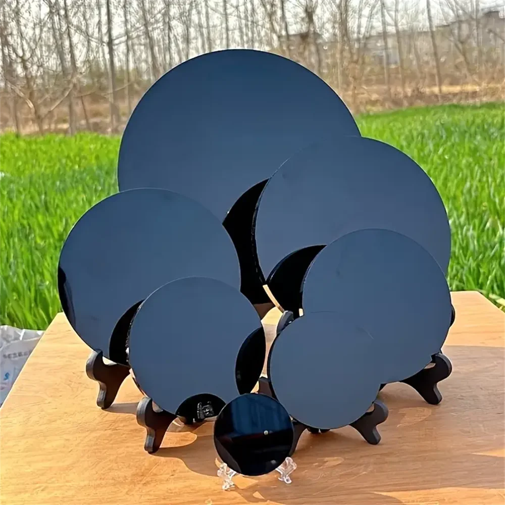 Natural Obsidian Mirrors