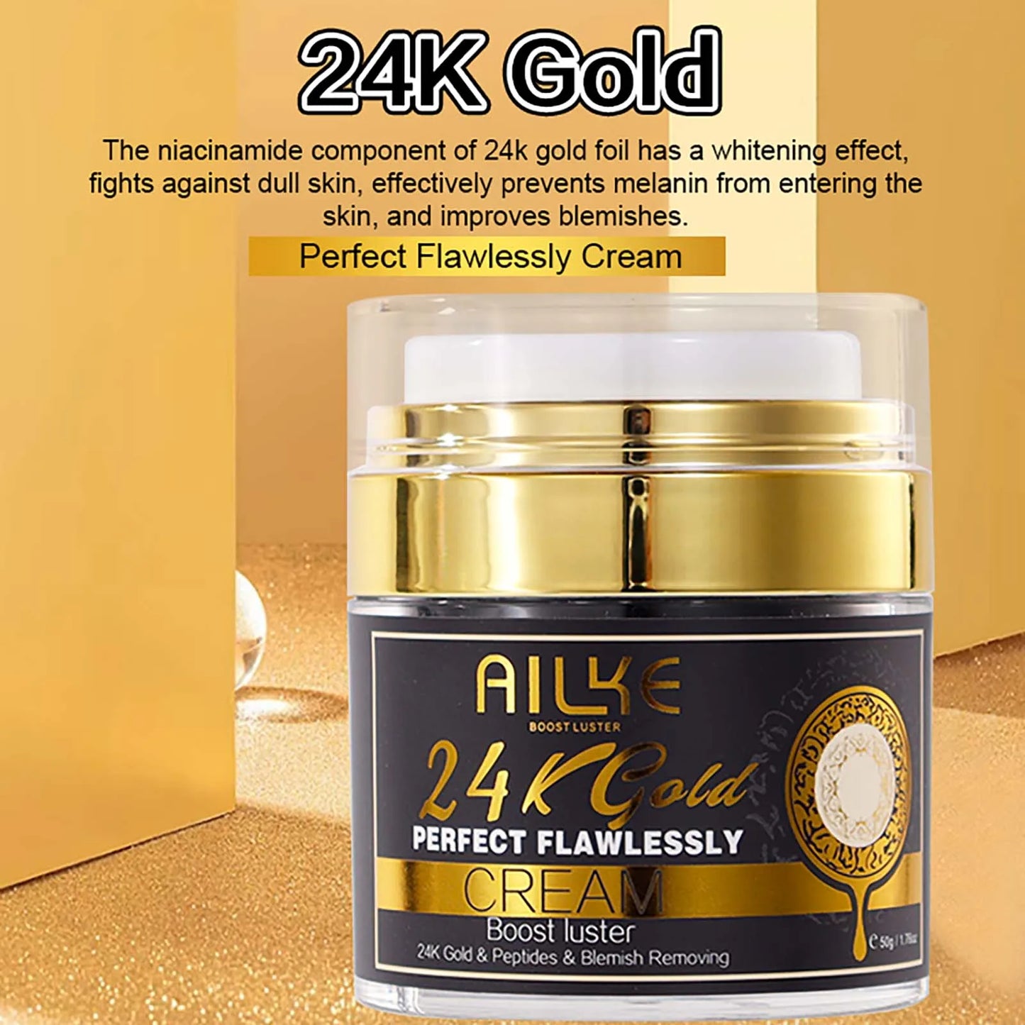 24k Gold Flawlessly Face Cream