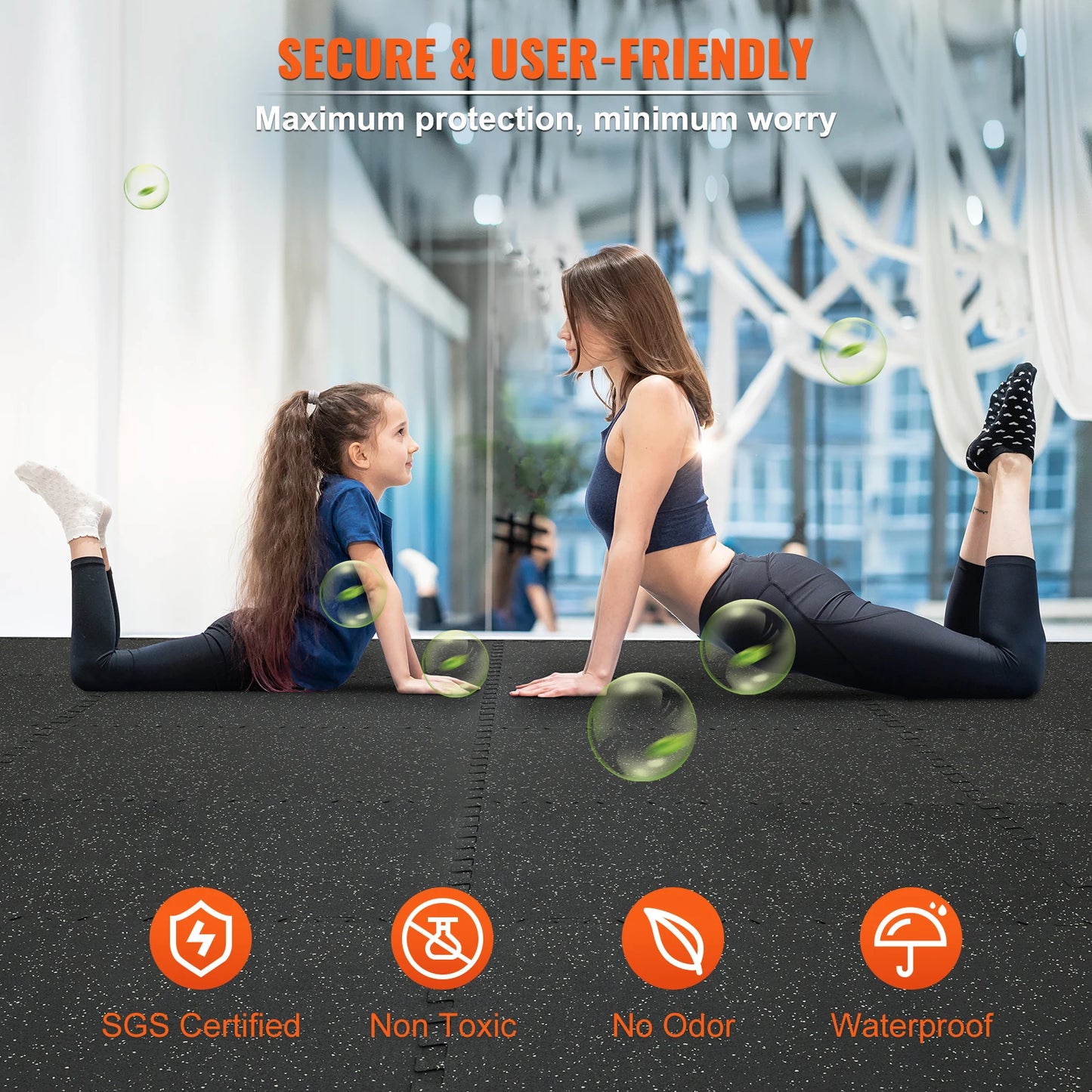 Interlocking Gym Floor Mats