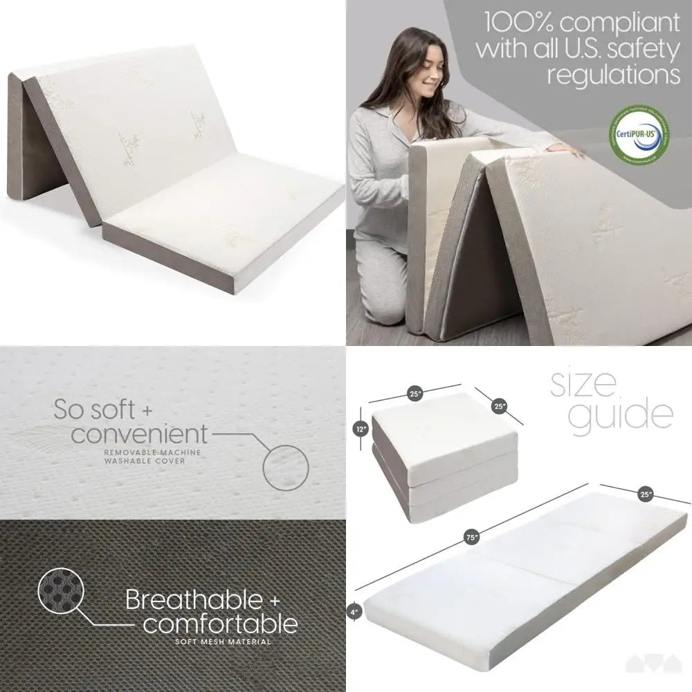 4 Inch Foldable Mattress