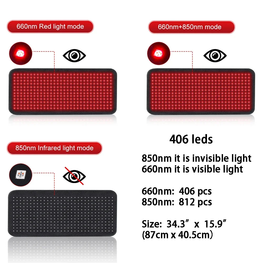 Red Light Therapy Heating Pad